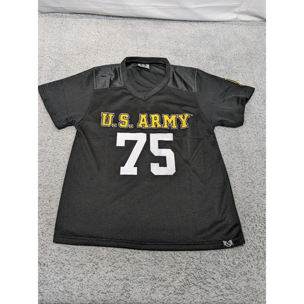 US Army Rapid Dominence Black‎ Football Jersey Mens Medium 36" Chest